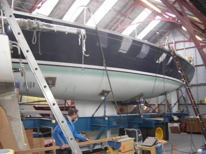 Repair to Teak Decks, Osmosis, Bow Thrusters, Antifouling